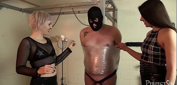  Wrapped and Teased - Real British Domination